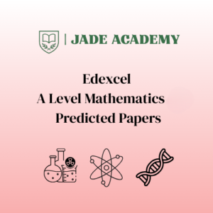 Edexcel A Level Mathematics 2026 Predicted Papers 9MA0