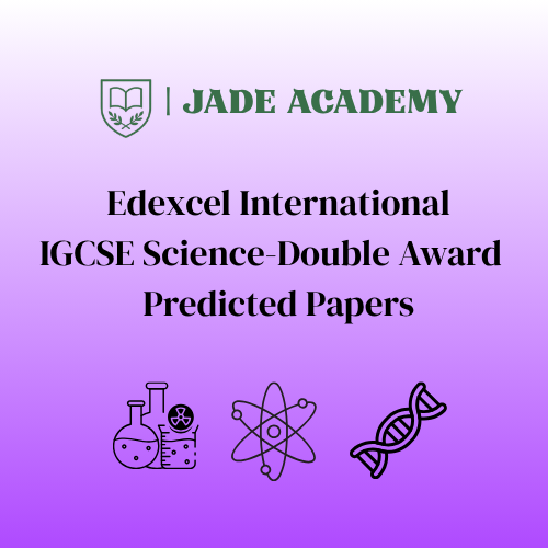 Edexcel International IGCSE Science - Double Award 2026 Predicted Papers 4SD0