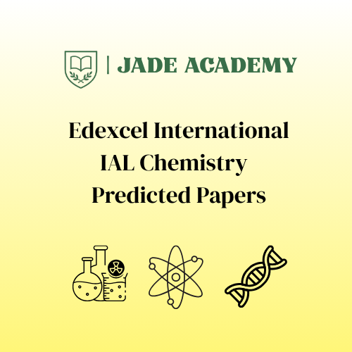 Edexcel International IAL Chemistry 2026 Predicted Papers WCH11