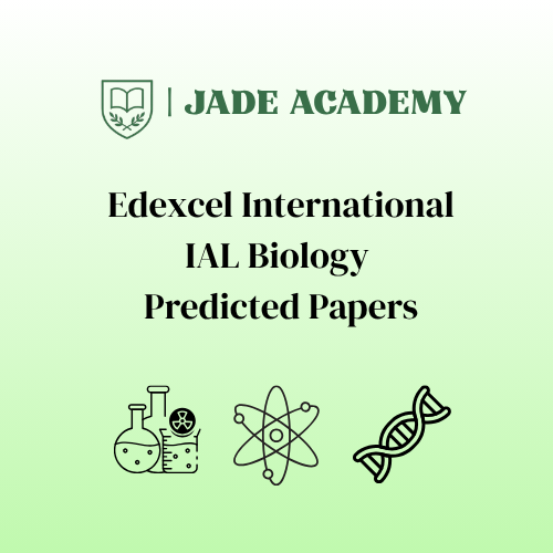 Edexcel International IAL Biology 2026 Predicted Papers WBI12