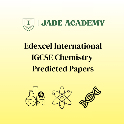 Edexcel International IGCSE Chemistry 2026 Predicted Papers 4CH1