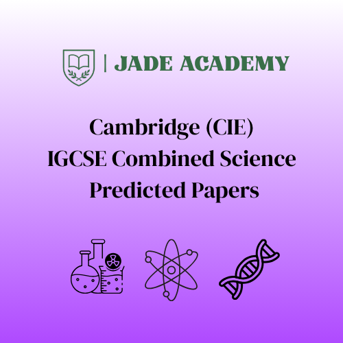 Cambridge CIE IGCSE Combined Science 2026 Predicted Papers 0653