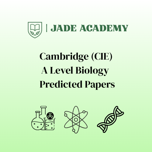 Cambridge CIE A Level Biology 2026 Predicted Papers 9700