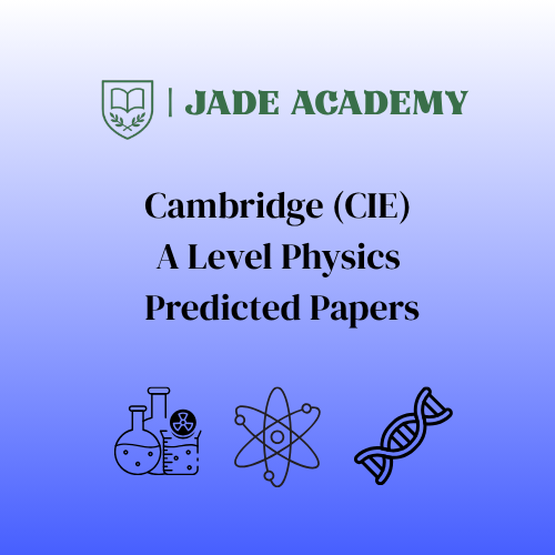Cambridge CIE A Level Physics 2026 Predicted Papers 9702